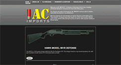 Desktop Screenshot of iacshotguns.com